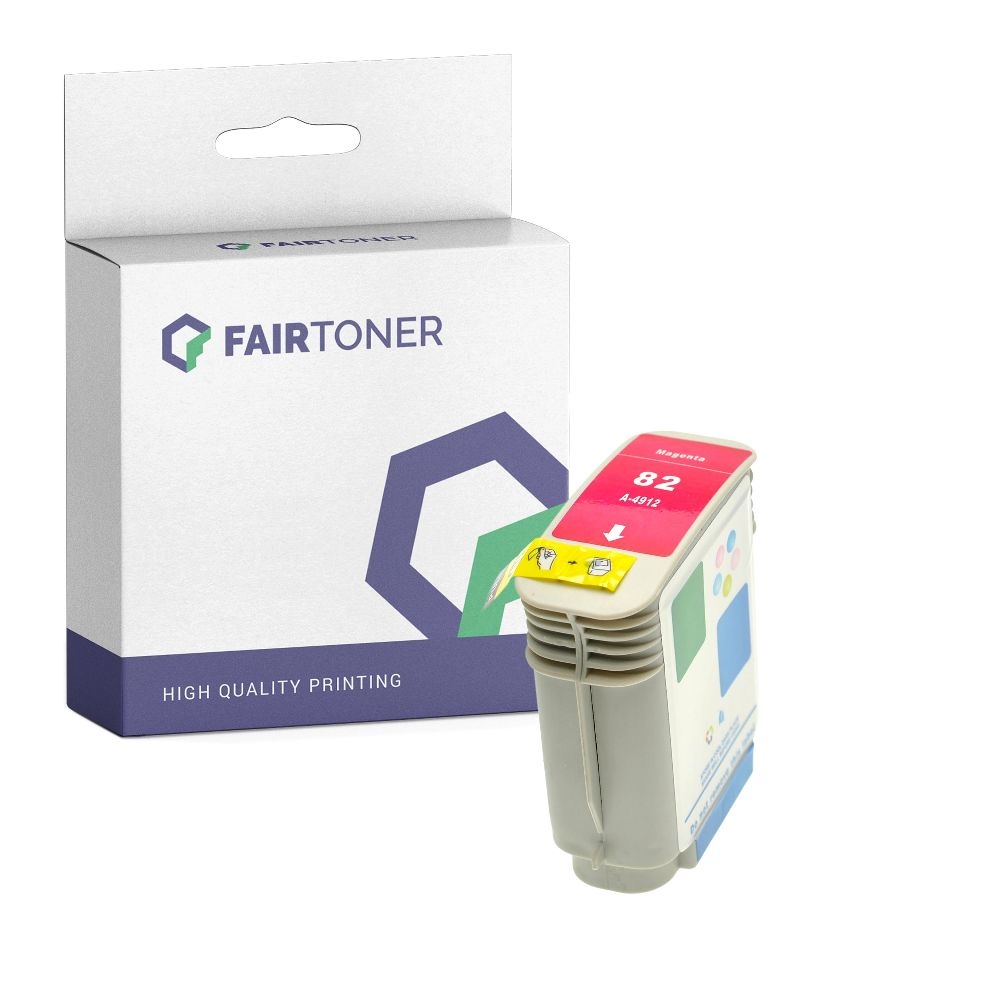 FairToner kompatibel für HP Tintenpatrone C4912A / 82 Magenta