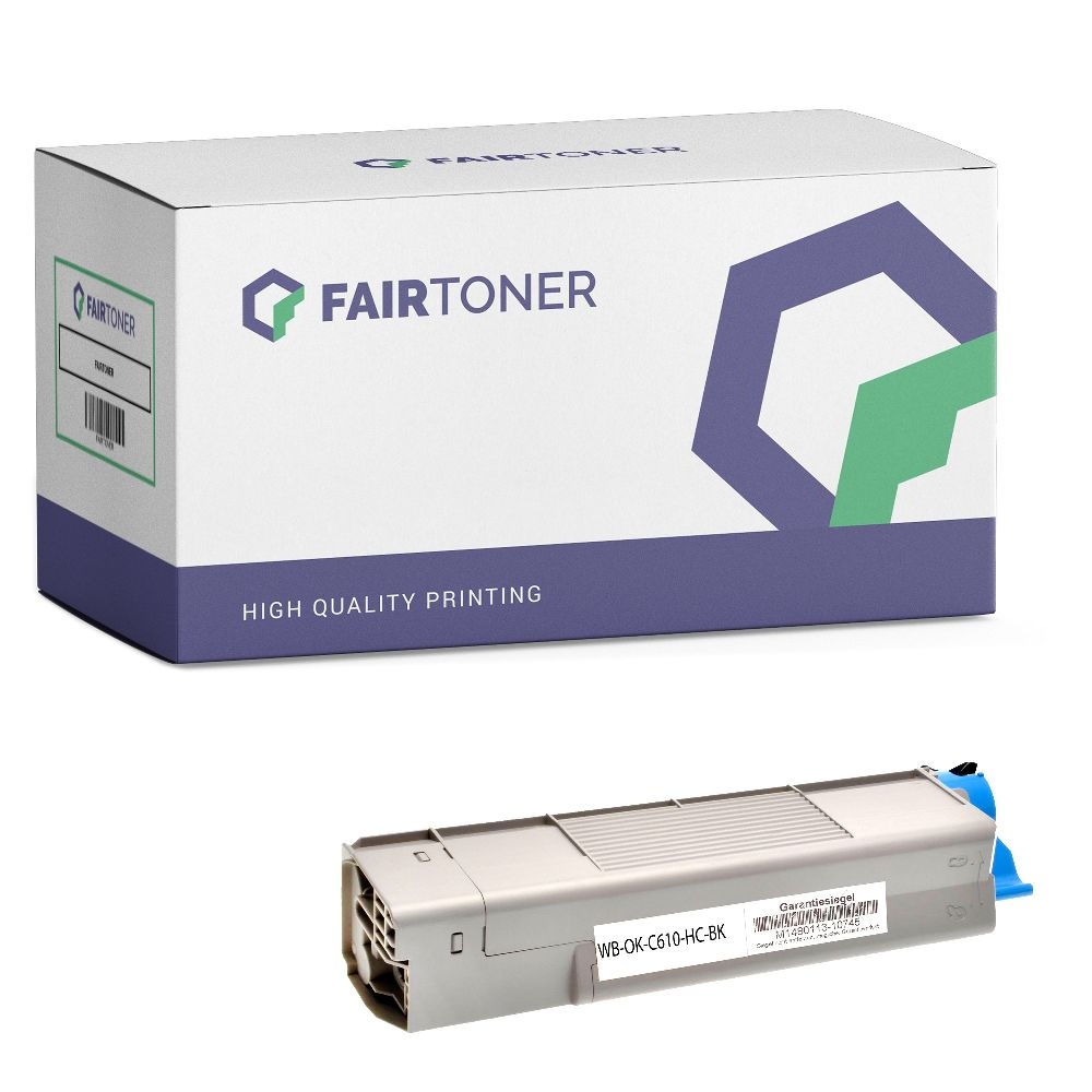 FairToner Toner OKI C610 44315308 HC bk