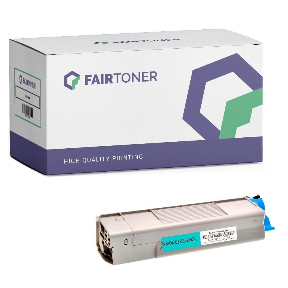 FairToner Toner OKI C5800 UHC 43324423 c