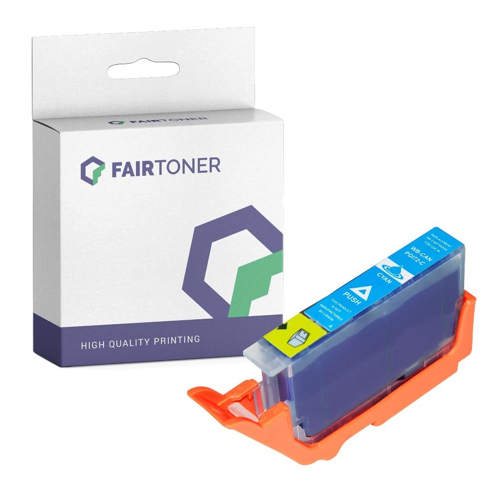 FairToner kompatibel für Canon Tintenpatrone 6404B001 / PGI-72C Cyan
