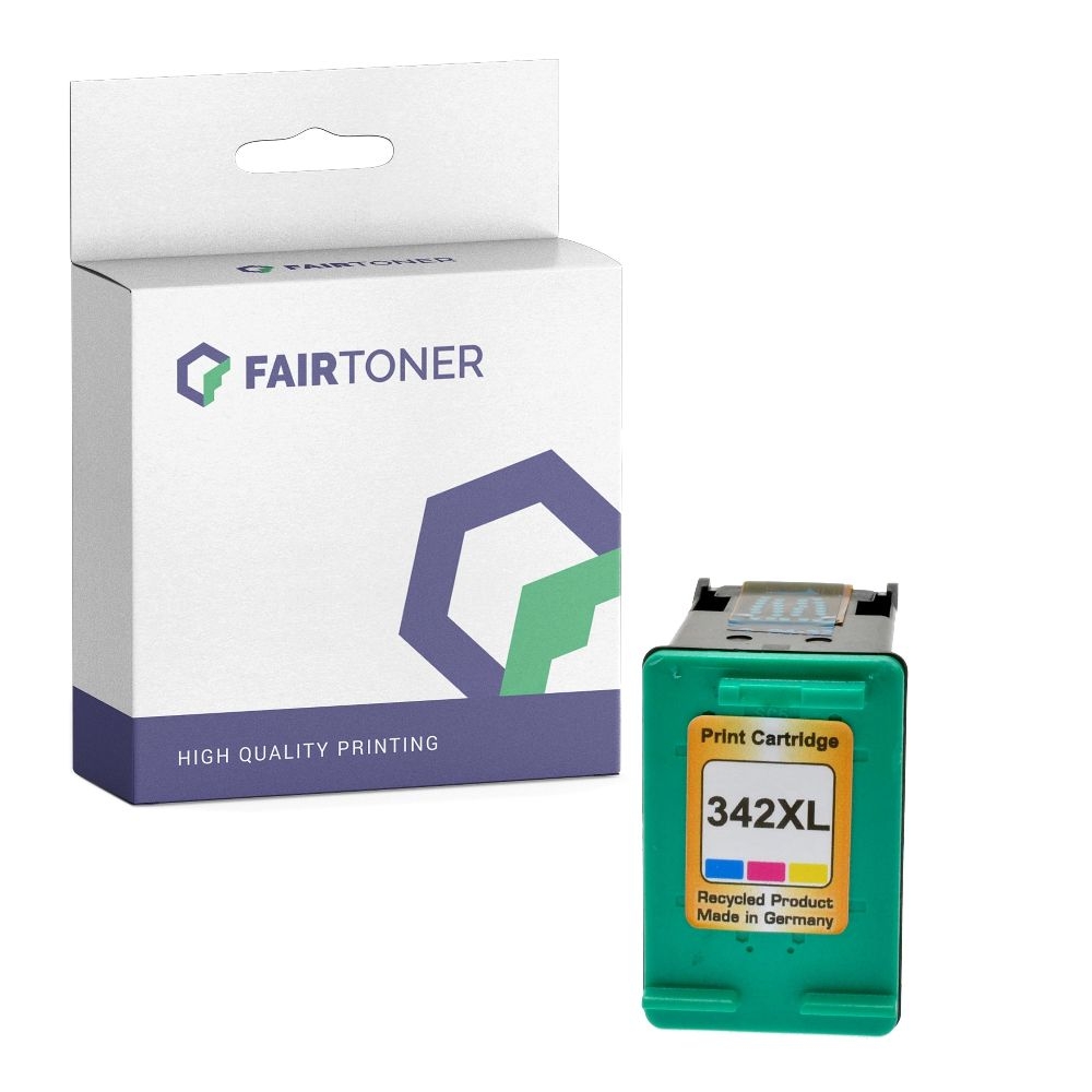 FairToner kompatibel für HP Tintenpatrone C9361EE / 342 Color