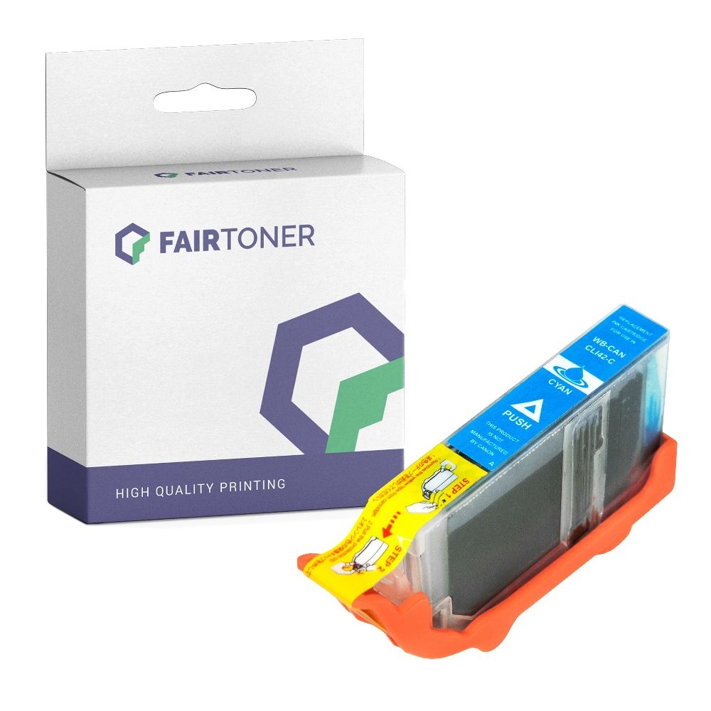 FairToner kompatibel für Canon Tintenpatrone 6385B001 / CLI-42C Cyan