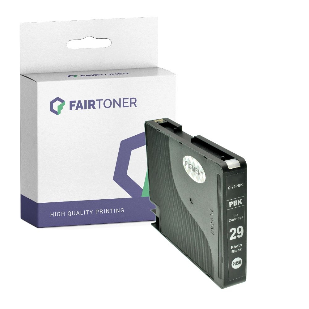 FairToner kompatibel für Canon Tintenpatrone 4869B001 / PGI-29PBK Photo Schwarz