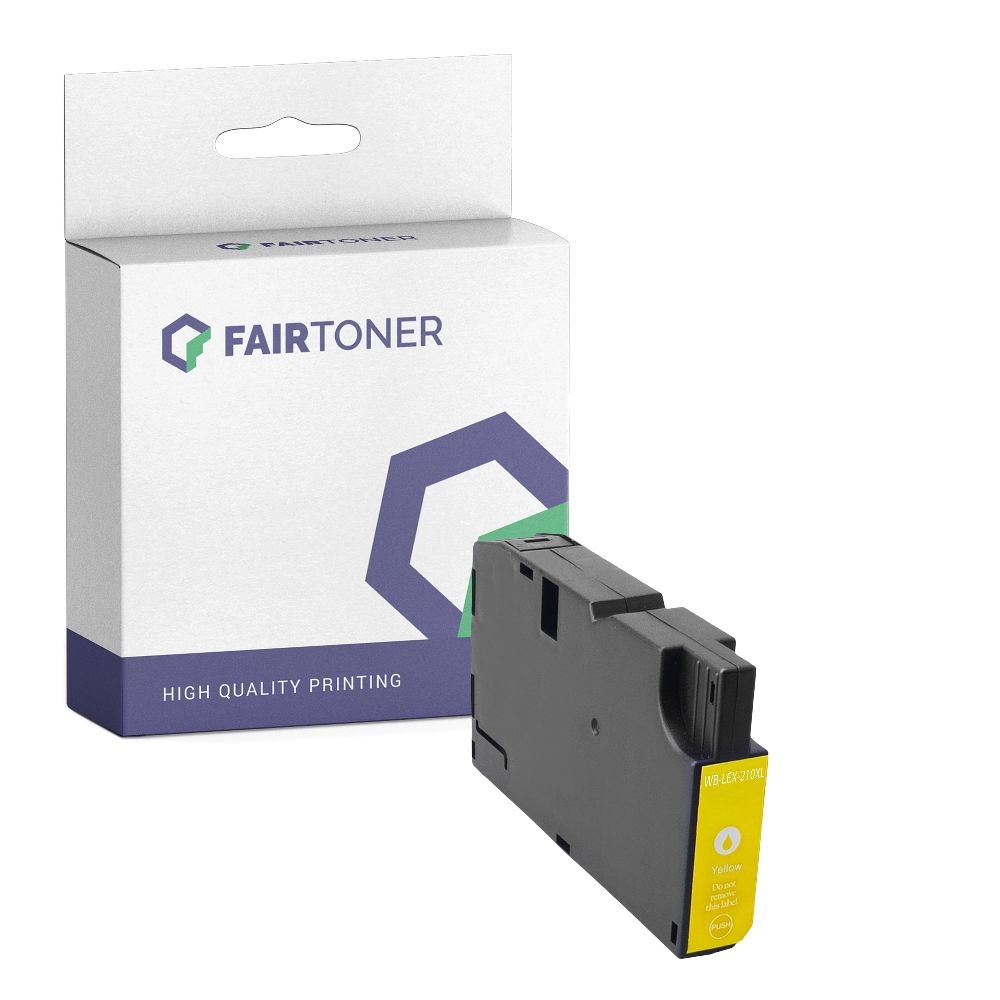 FairToner kompatibel für Lexmark Tintenpatrone 14L0177E / 210XL Gelb