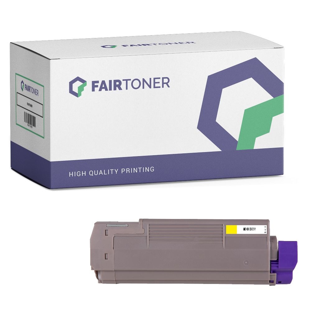 FairToner Toner OKI C612 46507505 y