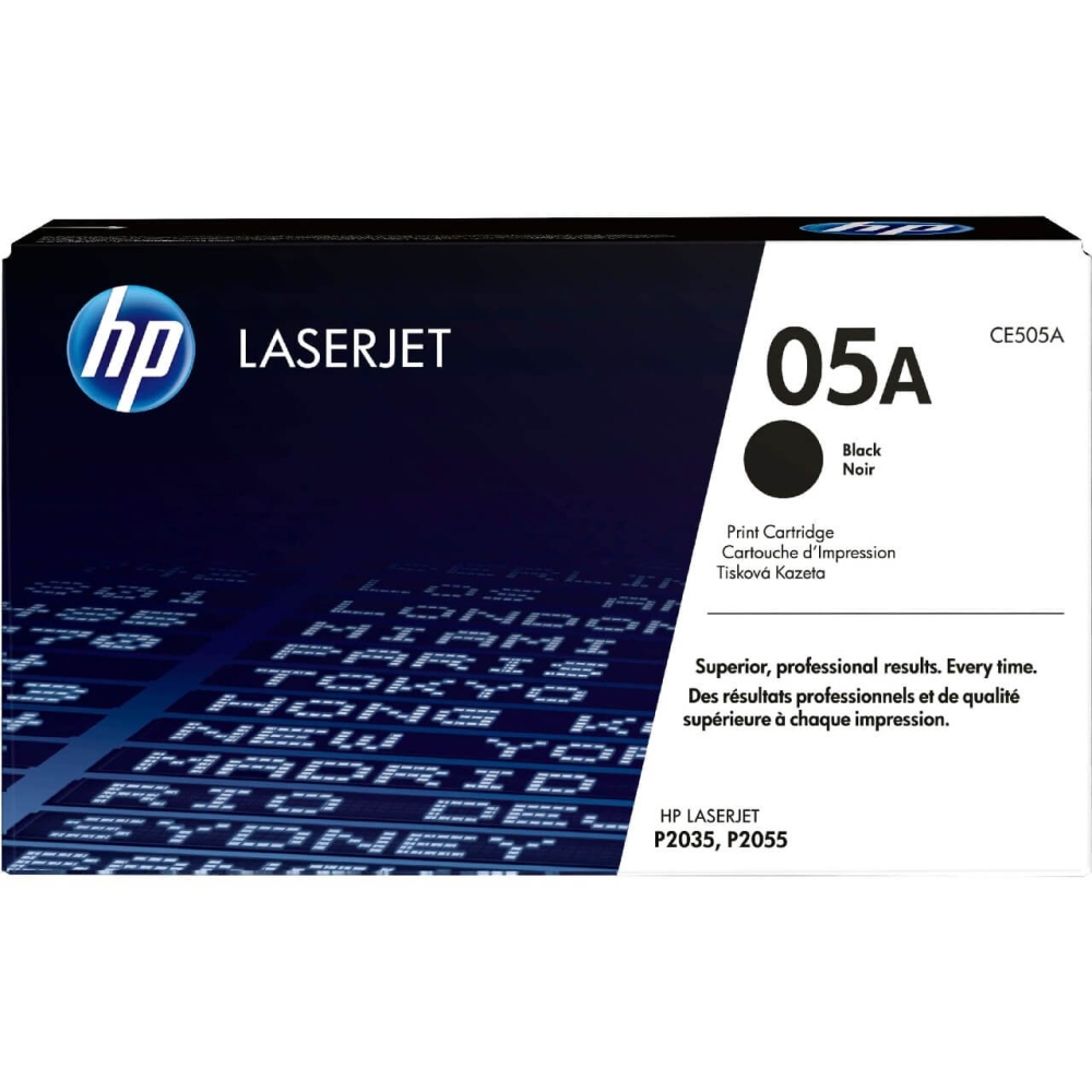 Original HP Toner CE505A/05A bk