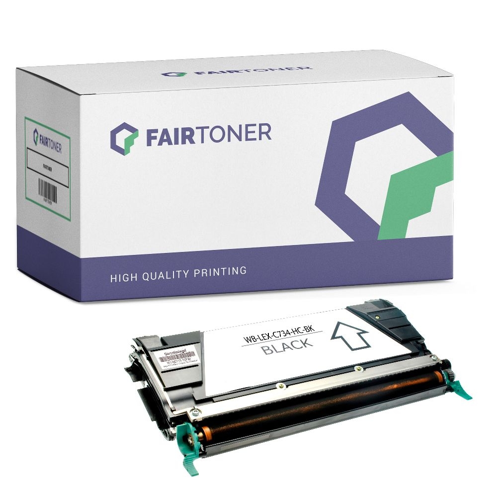 FairToner Toner Lexmark C732 C734 HC C734A2KG bk