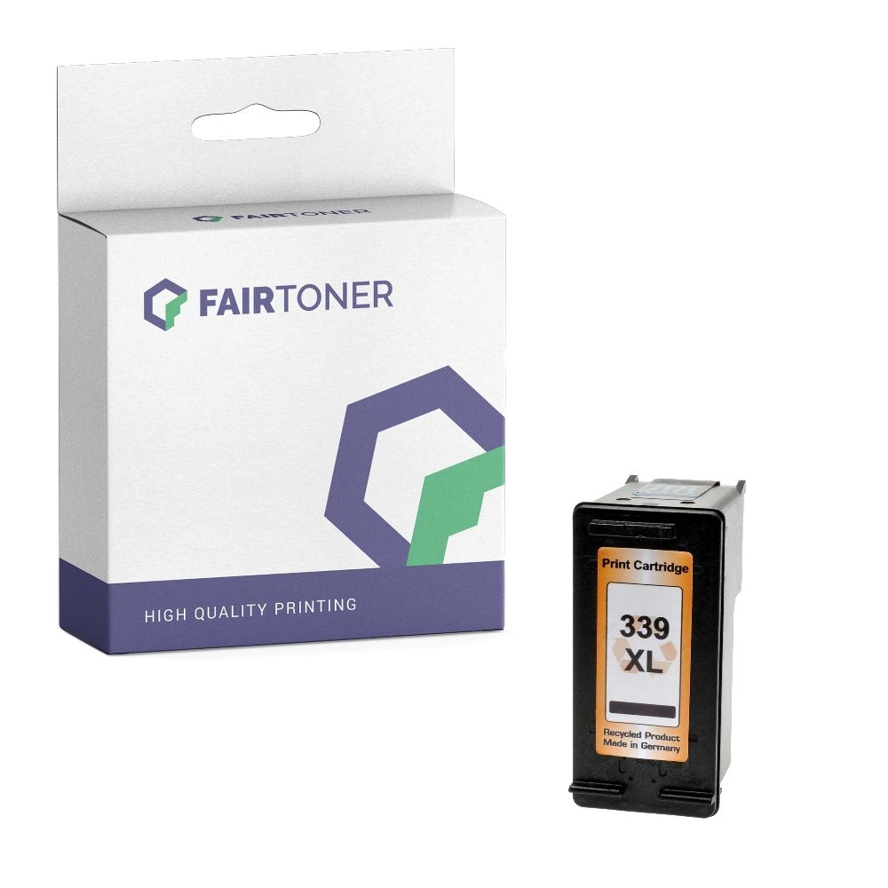 FairToner kompatibel für HP Tintenpatrone C8767EE / 339 Schwarz