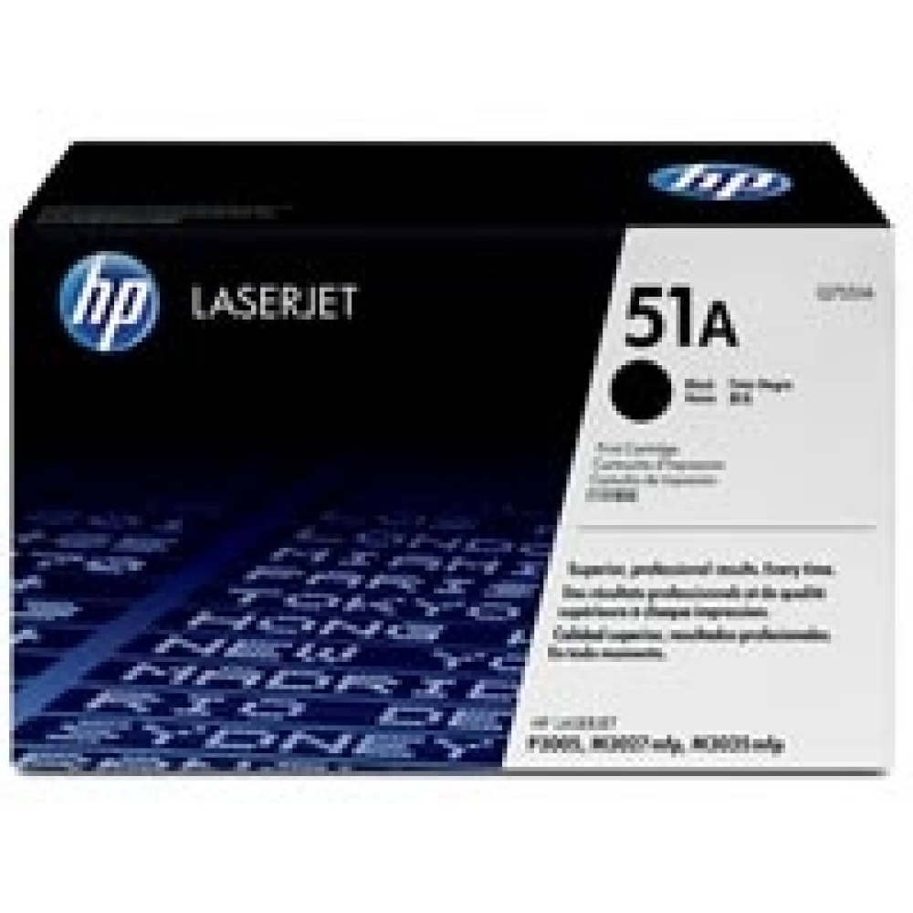 Original HP Toner Q7551A/51A bk
