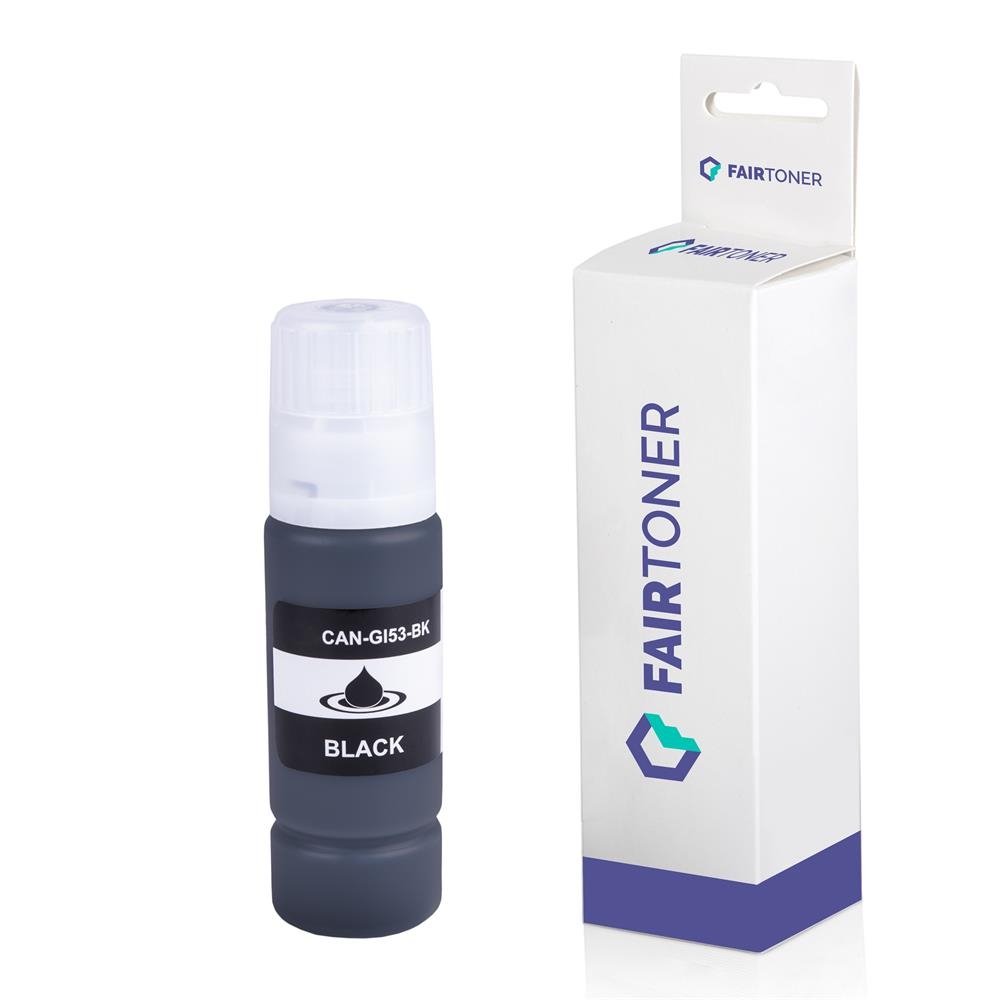 FairToner kompatibel für Canon Tintenpatrone 4699C001 / GI-53BK Schwarz