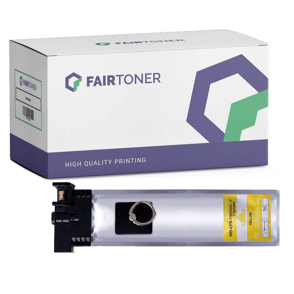 FairToner kompatibel für Epson Tintenpatrone C13T945440 / T9454 Gelb