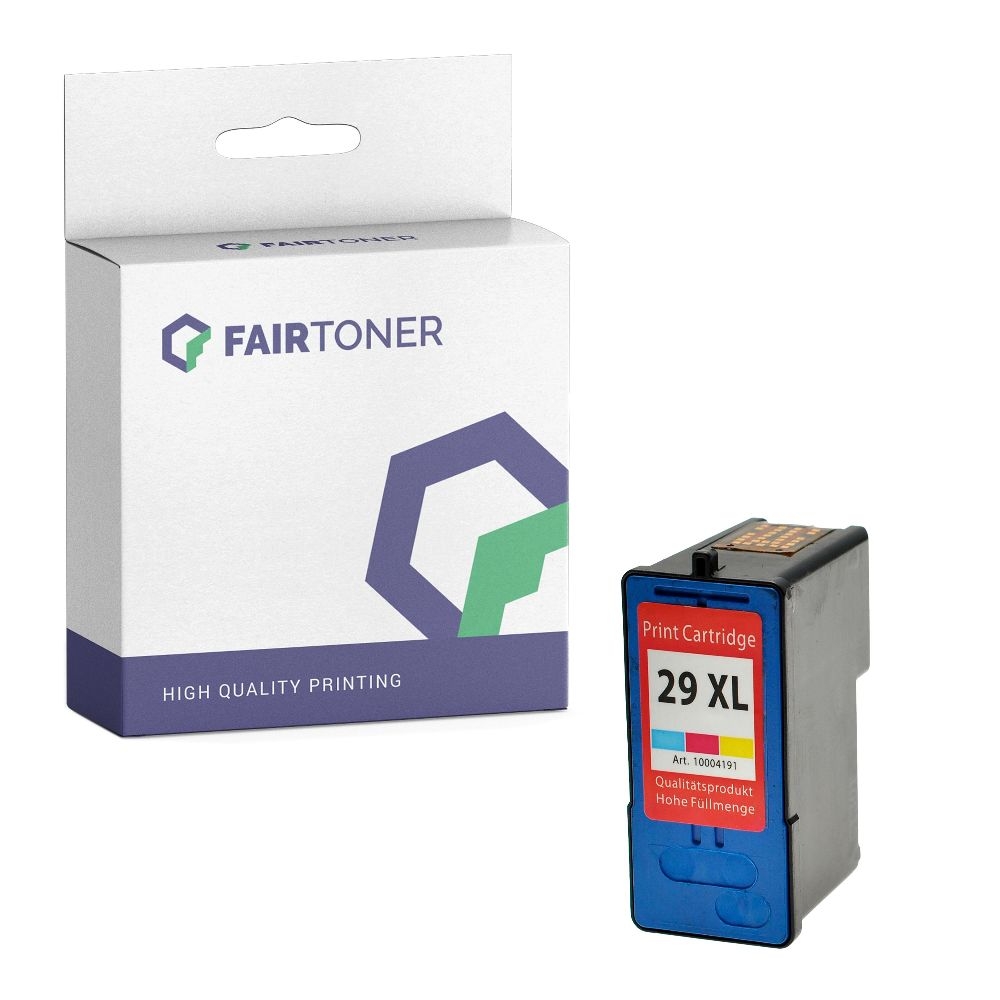 FairToner kompatibel für Lexmark Tintenpatrone 18C1529E / 29A Color