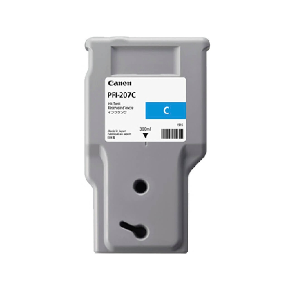 Original Canon Tintenpatrone 8790B001 / PFI-207C Cyan