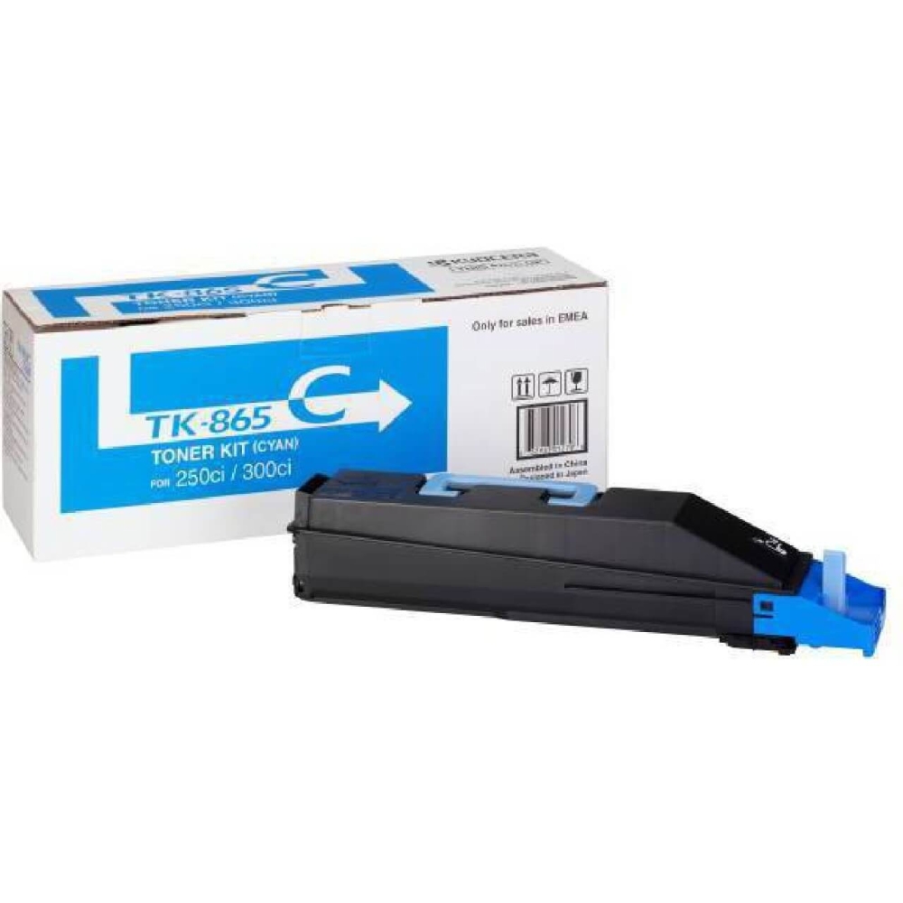 Original Toner für Kyocera TK-865c 1T02JZCEU0