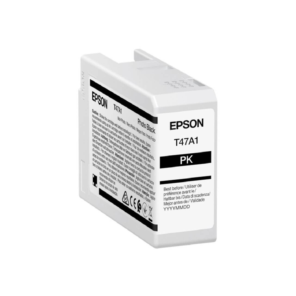 Original Epson Tintenpatrone C13T47A100 / T47A1 Schwarz