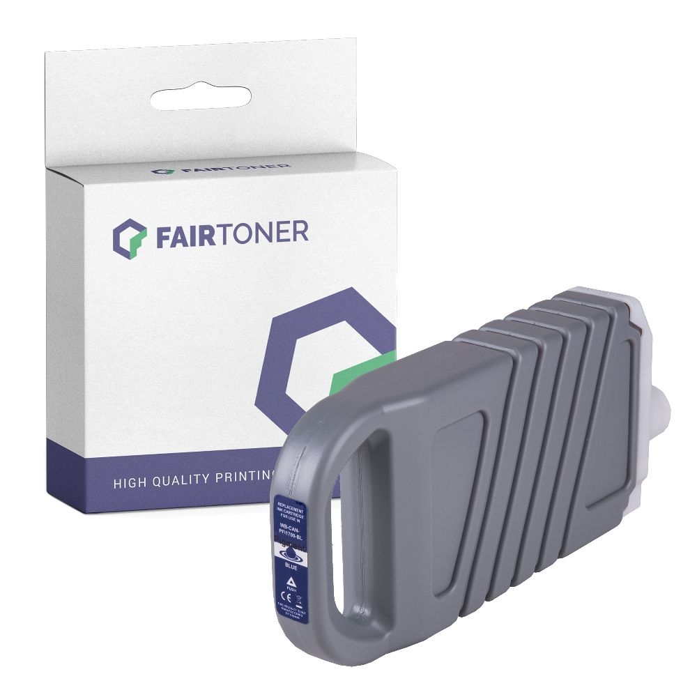 FairToner kompatibel für Canon Tintenpatrone 0784C001 / PFI-1700B Blau