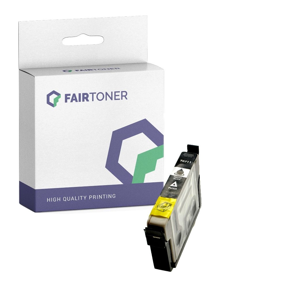 FairToner kompatibel für Epson Tintenpatrone C13T08914011 / T0891 Schwarz