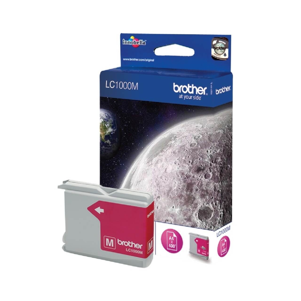 Original Brother Tintenpatrone LC-1000M Magenta