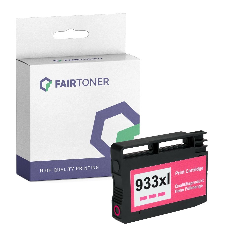 FairToner kompatibel für HP Tintenpatrone CN055AE / 933XL Magenta