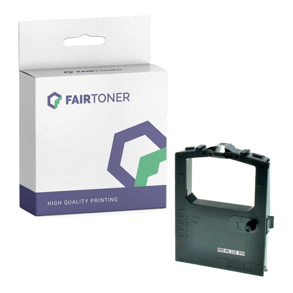 FairToner kompatibel für OKI Farbband 9002310 Schwarz