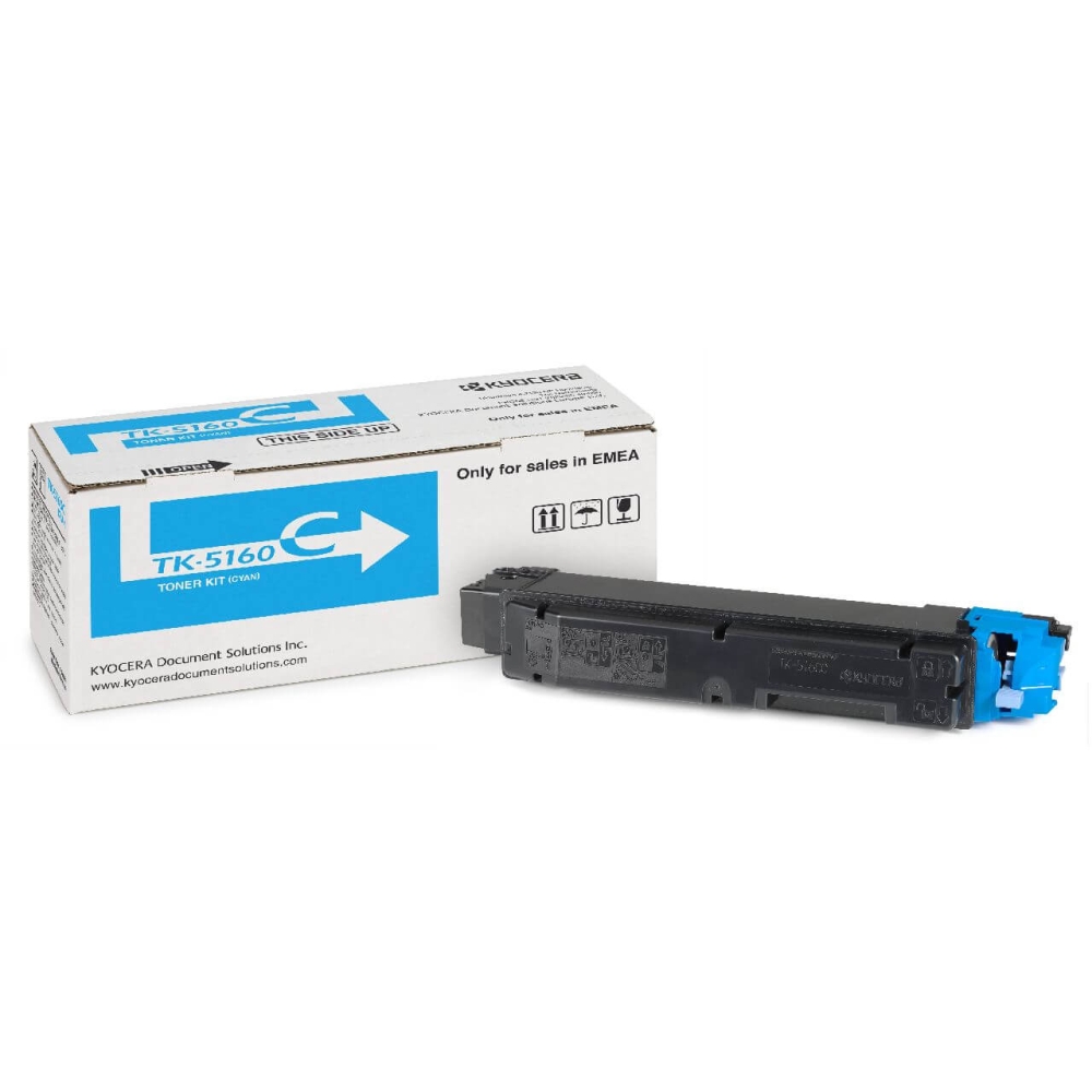 Original Kyocera Toner 1T02NTCNL0/TK-5160C Cyan