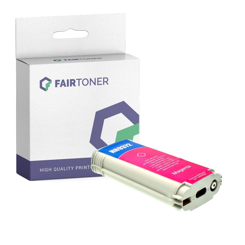 FairToner kompatibel für HP Tintenpatrone C9372A / 72 Magenta