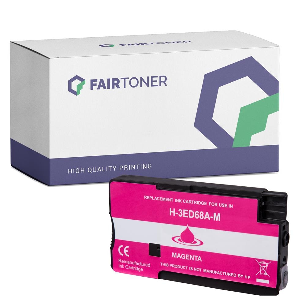 FairToner kompatibel für HP Tintenpatrone 3ED68A / 712 Magenta