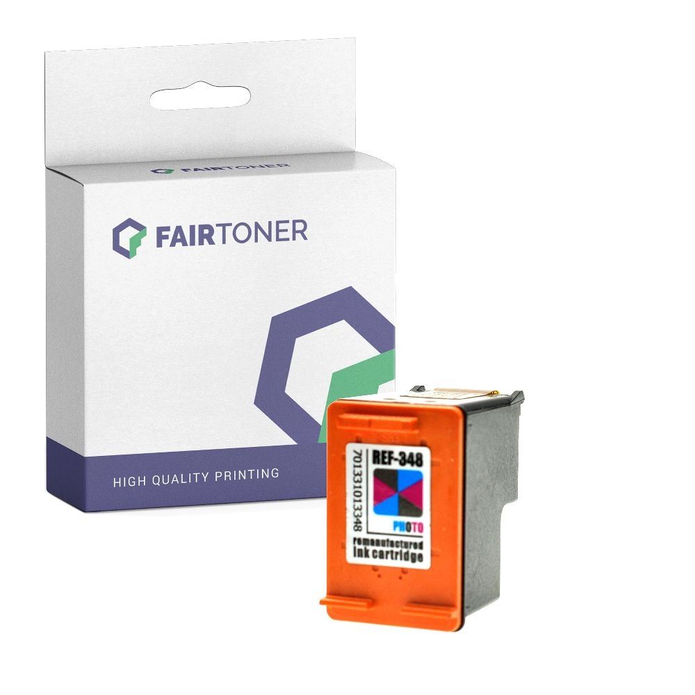 FairToner kompatibel für HP Tintenpatrone C9369EE / 348 Color