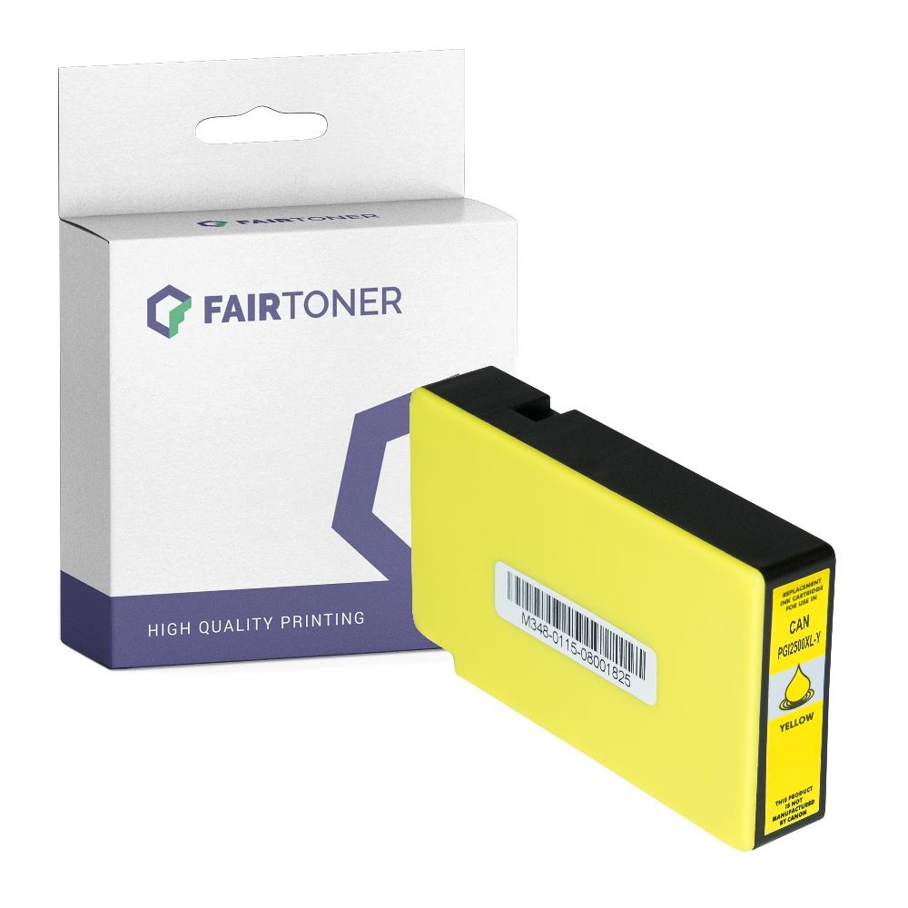 FairToner kompatibel für Canon Tintenpatrone 9267B001 / PGI-2500XLY Gelb