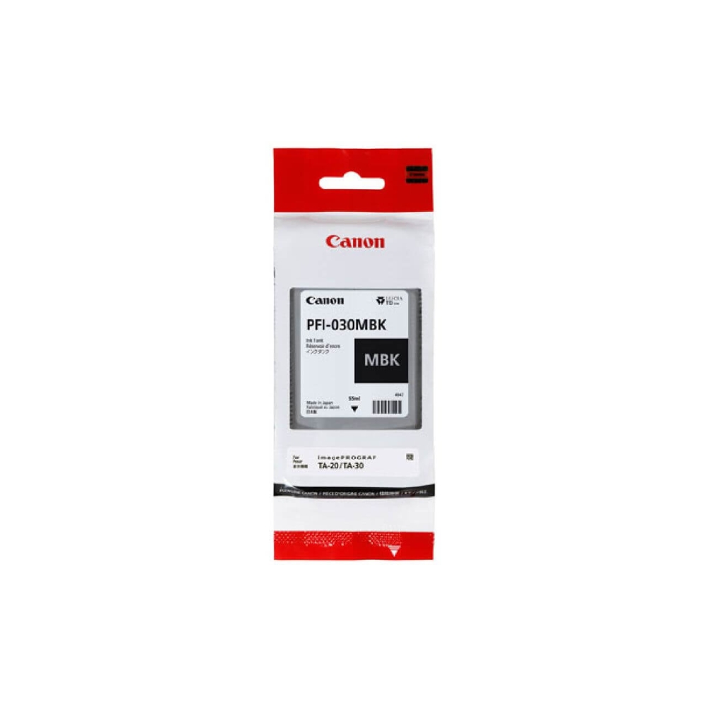 Original Canon Tintenpatrone 3488C001 / PFI-030MBK Matt Schwarz