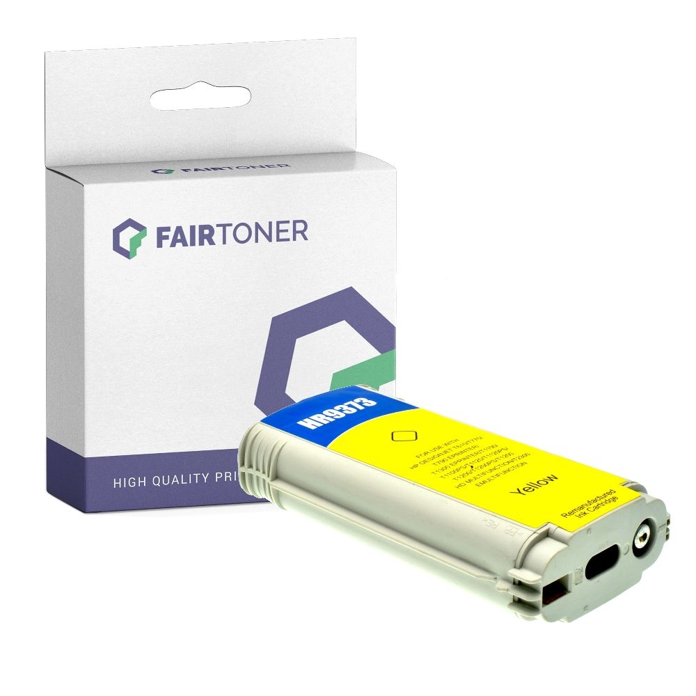 FairToner kompatibel für HP Tintenpatrone C9373A / 72 Gelb