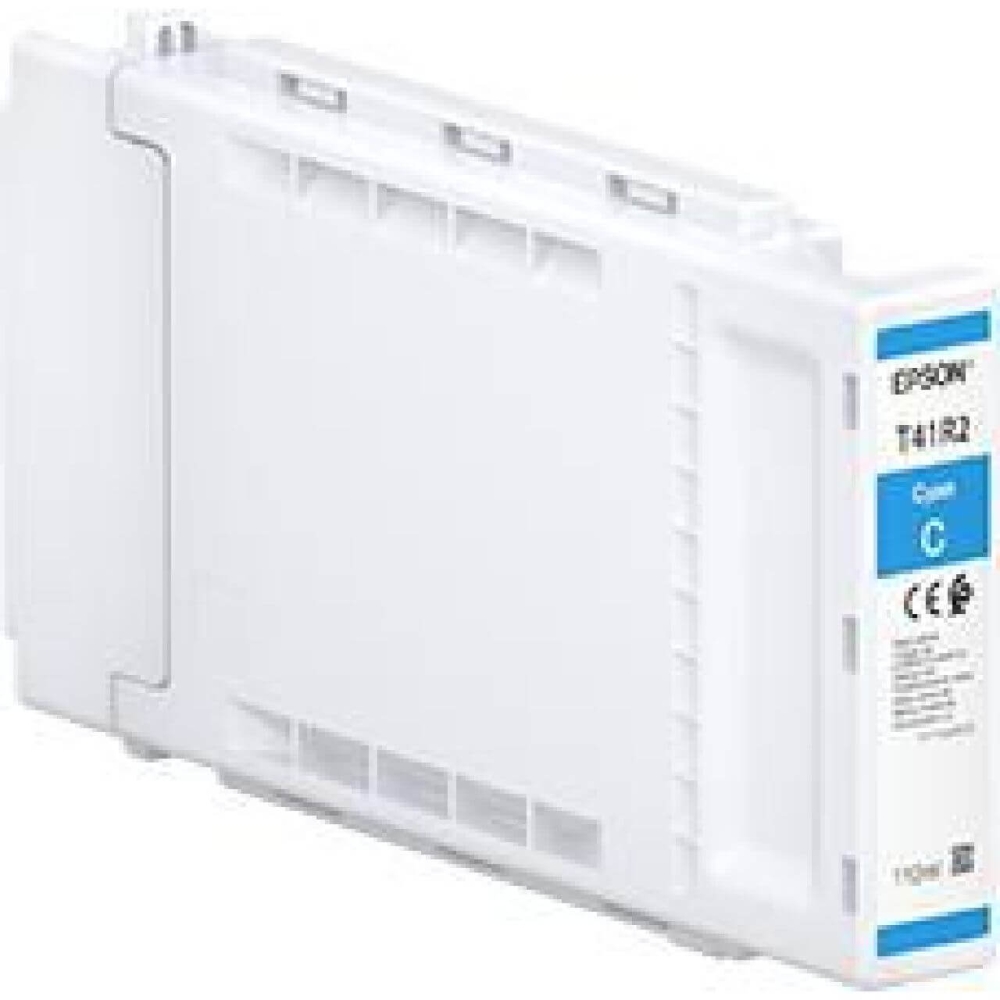 Original Epson Tintenpatrone C13T41R240 / T41R2 Cyan