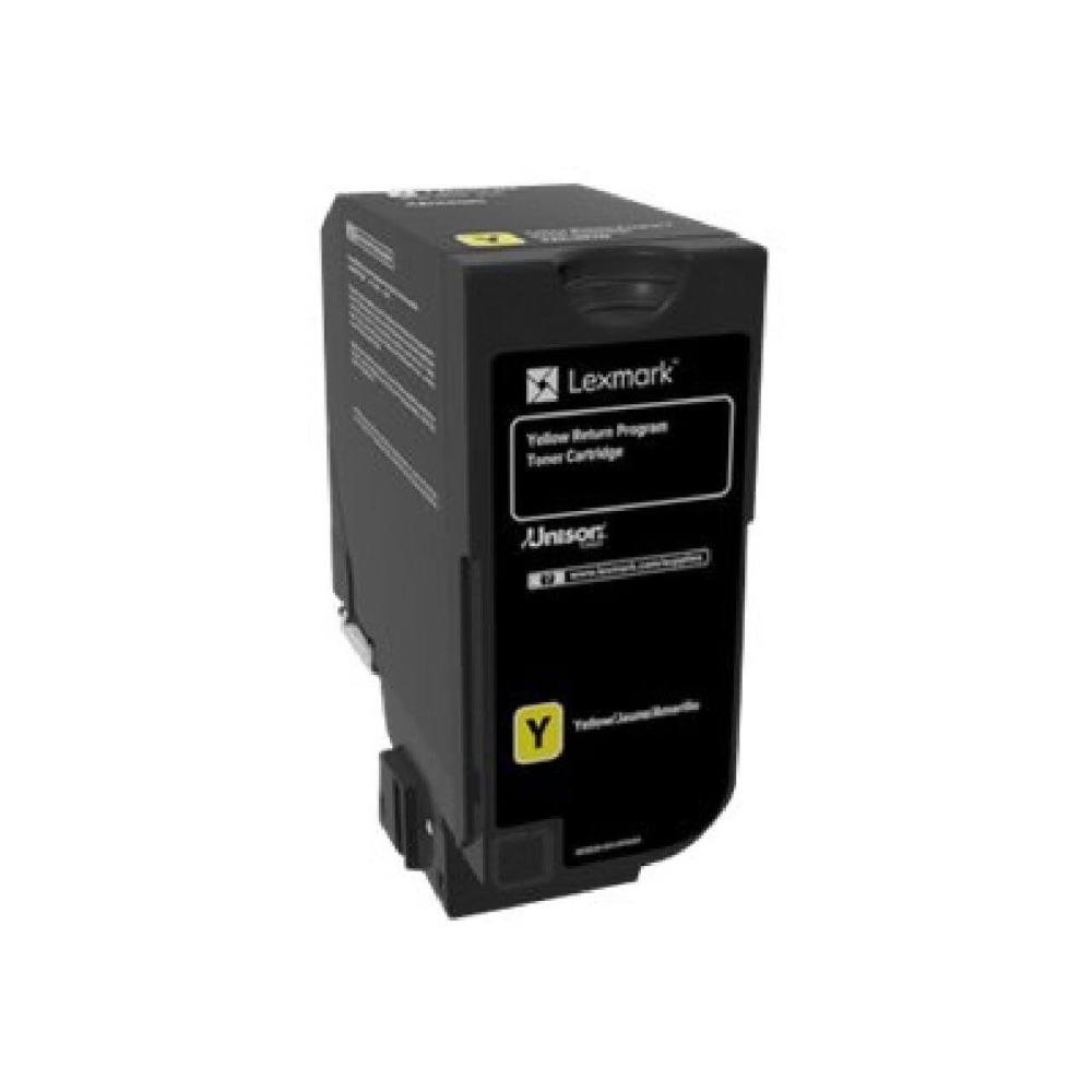 Original Lexmark Toner 74C20Y0 Gelb