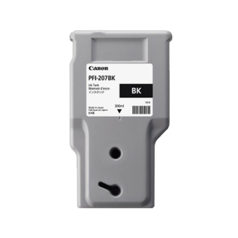 Original Canon Tintenpatrone 8789B001 / PFI-207BK Schwarz