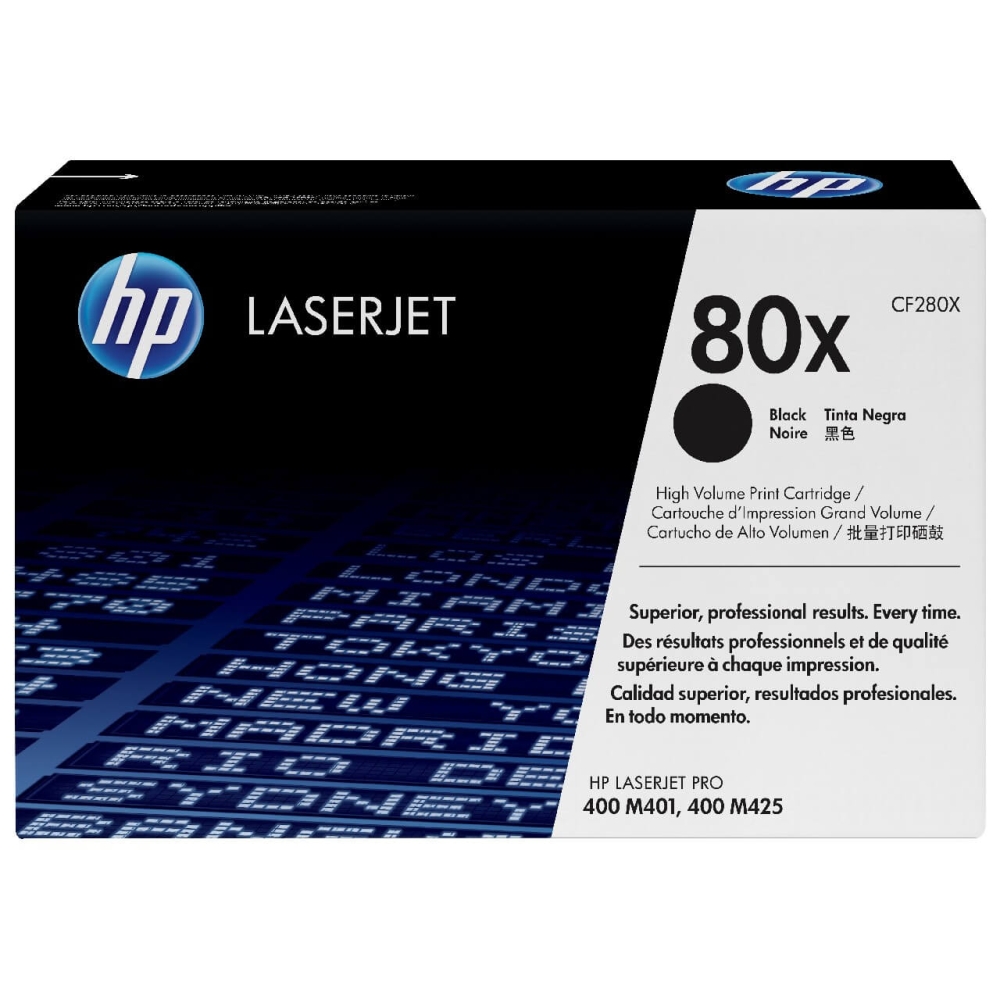 Original HP Toner CF280X/80x bk