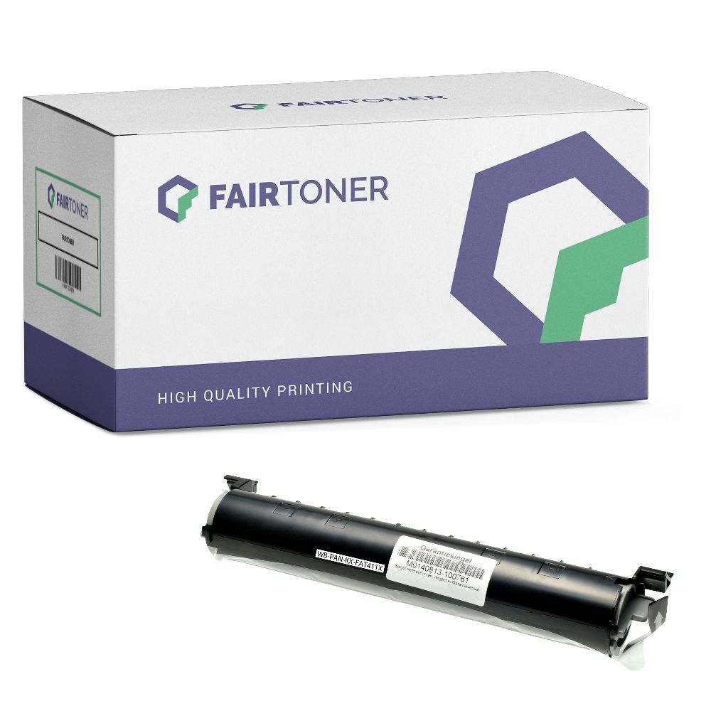 FairToner Toner Panasonic KXFAT411X bk