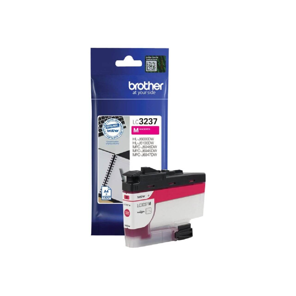 Original Brother Tintenpatrone LC-3237M Magenta