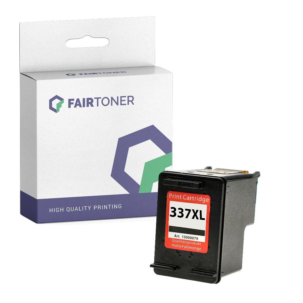 FairToner kompatibel für HP Tintenpatrone C9364EE / 337 Schwarz
