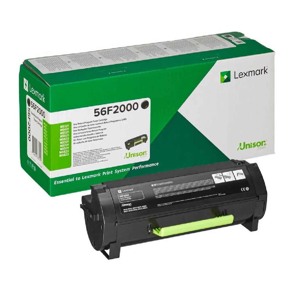 Original Lexmark Toner 56F2000 Black