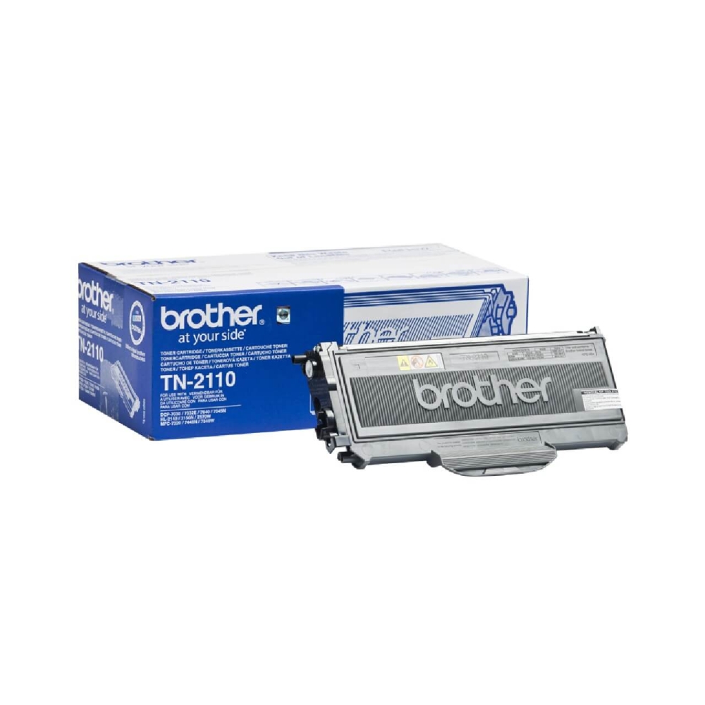 Original Toner für Brother TN-2110 Schwarz