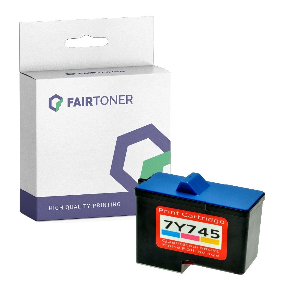 FairToner kompatibel für Dell Tintenpatrone 592-10045 / 7Y745 Color