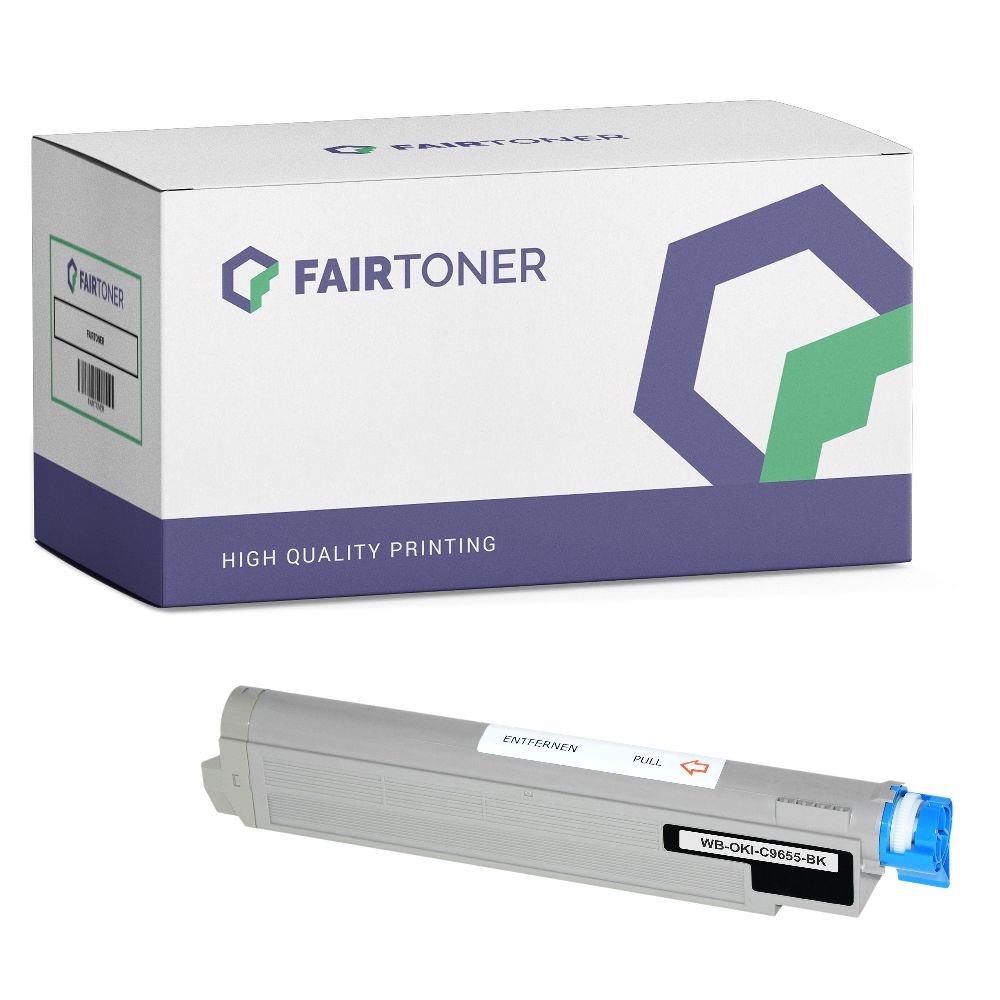 FairToner Toner OKI C9655 43837132 bk