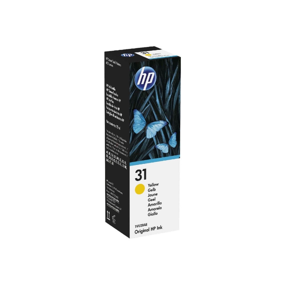 Original HP Tintenpatrone 1VU28AE / 31 Gelb