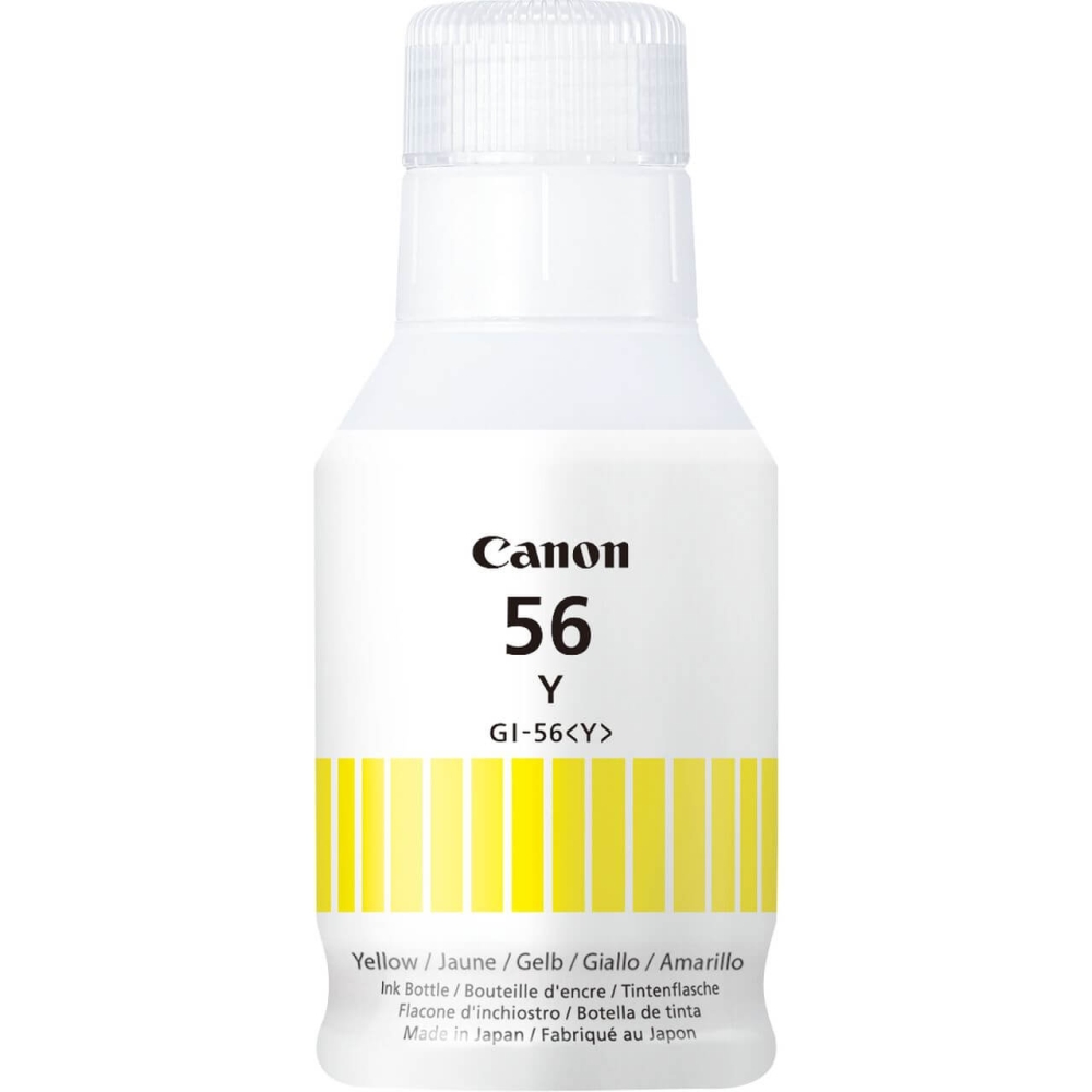 Original Canon Tintenpatrone 4432C001 / GI-56Y Gelb