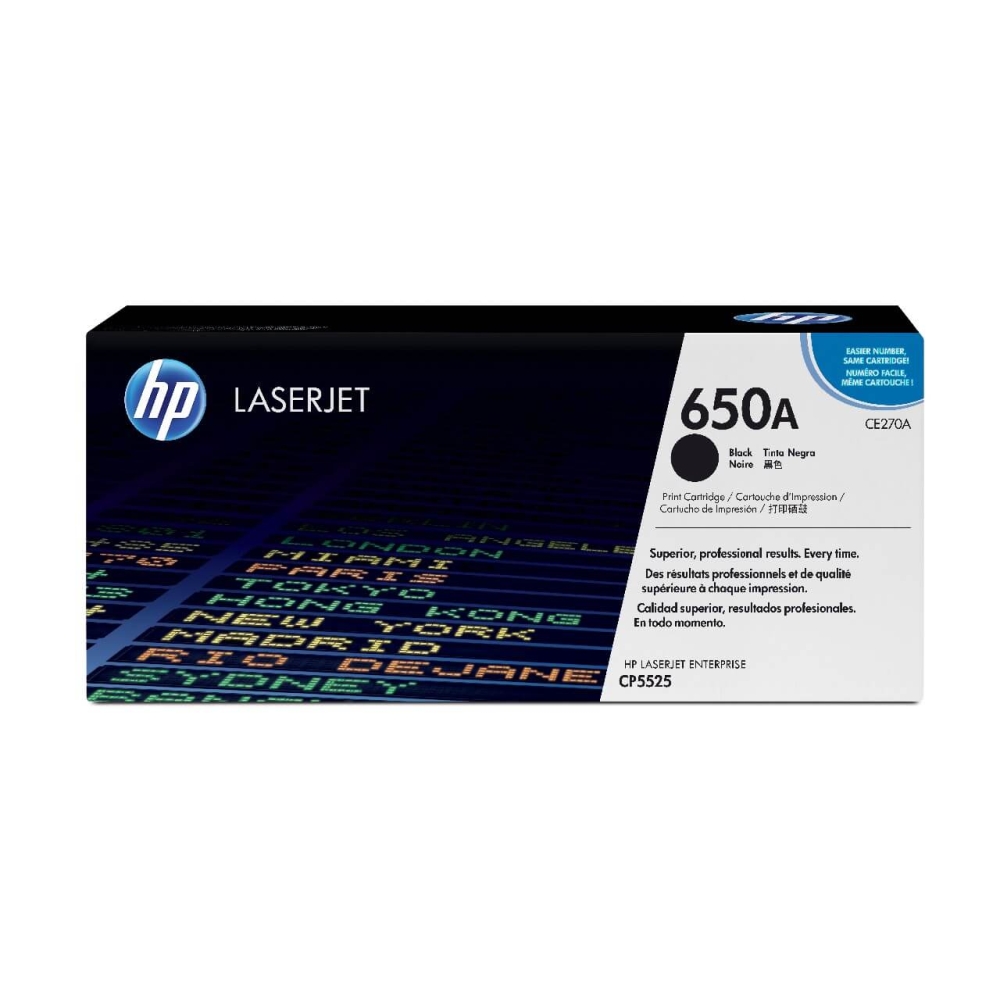 Original Toner für HP 650A CE270A