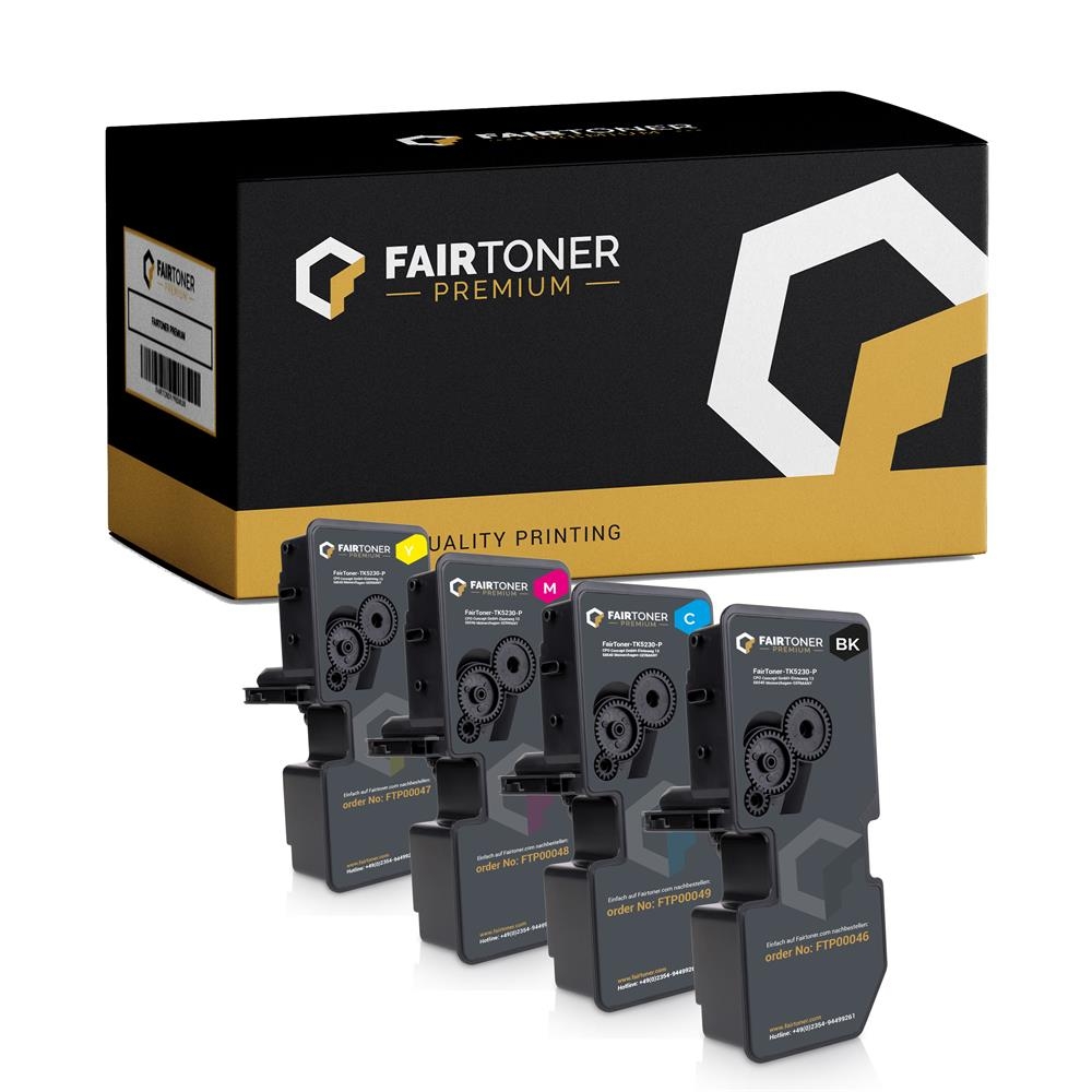 FairToner Premium 4 Toner Kyocera TK5230 1xbk 1xcmy
