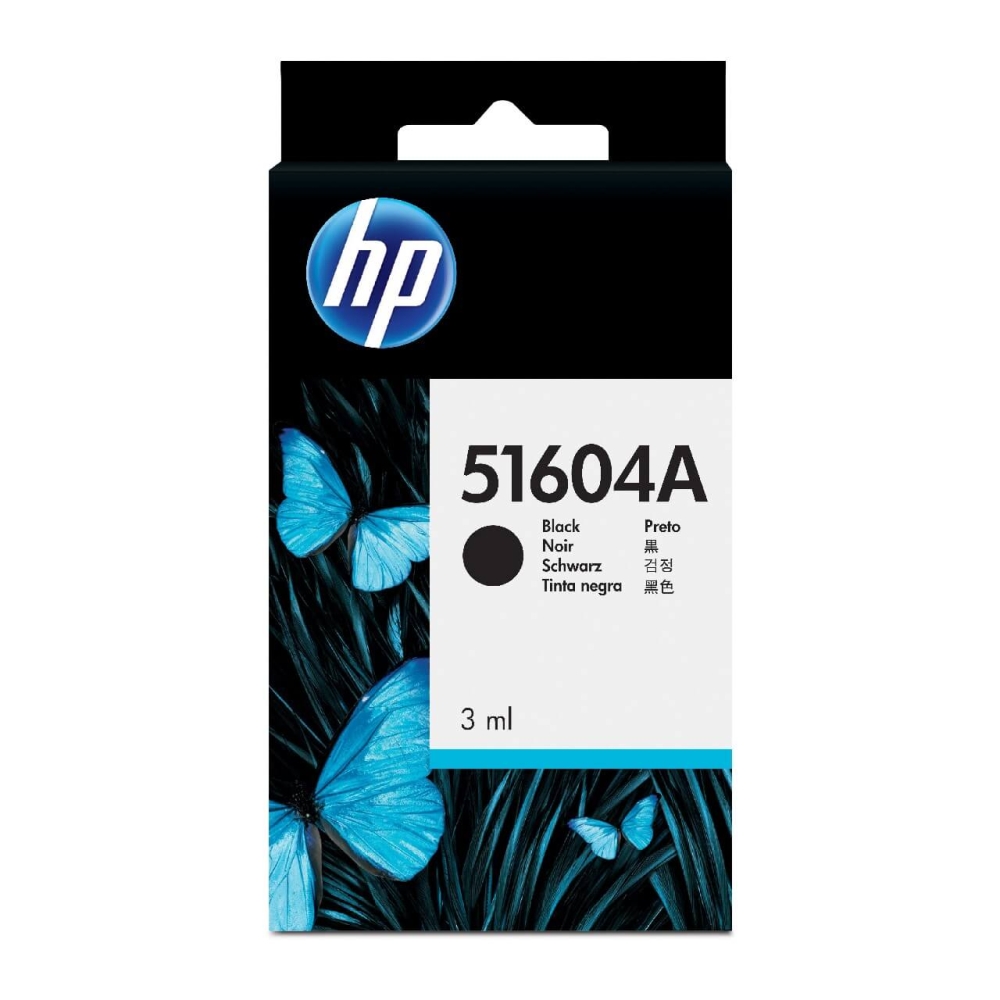 Original HP Tintenpatrone 51604A Schwarz