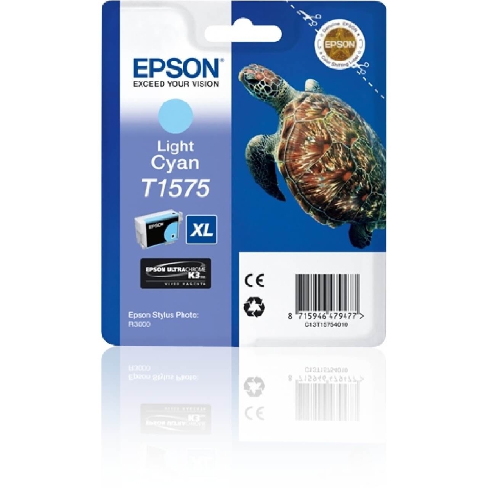 Original Epson Tintenpatrone C13T15754010 / T1575 Photo Cyan
