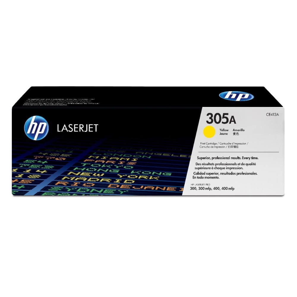 Original HP Toner CE412A/305A y