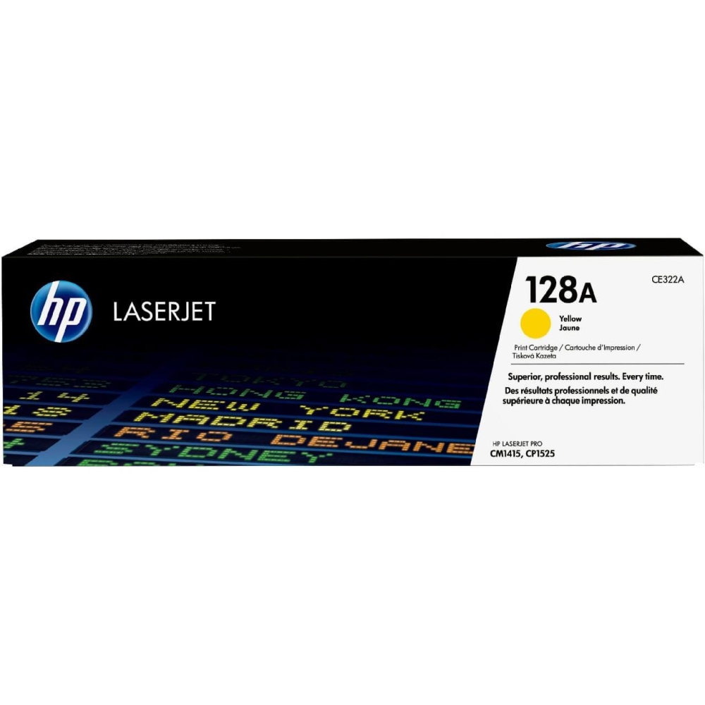 Original HP Toner CE322A/128A y